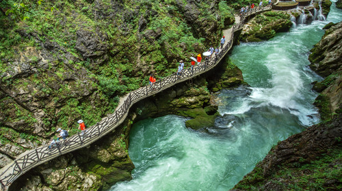 銅仁大峽谷_【春秋旅遊】